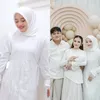 4 Potret Putri Delina di Momen Aqiqah Anak Mahalini dan Rizky Febian