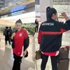 5 Potret Fitri Carlina Bertolak ke Sydney Demi Totalitas Dukung Timnas Indonesia
