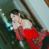 6 Potret Terbaru Happy Asmara dengan Outfit Mirip Idol Korea, Gayanya Jadi Sorotan Netizen