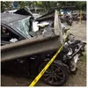 Nyaris Kehilangan Nyawa! Foto Mobil 6 Selebriti yang Terlibat Kecelakaan, Hancur Lebur Tak Berbentuk