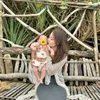 Potret Maria Eka, Istri Julian Jacob bersama Baby Clover yang Wajahnya Masih Dirahasiakan