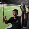 Denny Caknan Ikut Lomba Mancing di Kampung, Langsung Menang Juara 1