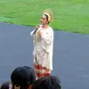 Deretan Artis Hadiri Upacara Penurunan Bendera HUT RI ke-81 di Istana Merdeka