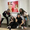 Kini Jadi Seniman Lukis, 7 Potret Dea Ananda dan Leony Datang ke Pameran Geofanny - Mantan Penyanyi Cilik Reunian
