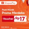 HUT RI Makin Hemat, ShopeePay Tebar Promo Rp17 untuk Belanja, Kuliner hingga Tagihan