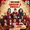 Live Streaming DA 8 Top 17 Result Group 3, Siapa Tersenggol?