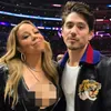 [FOTO] Dinner Romantis Sama Pacar, Mariah Carey Ekspos Belahan Dada