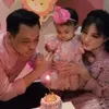 Melahirkan di Usia 42 Tahun, Ini 7 Potret Ulang Tahun Pertama Aleesya Anak Kiki Amalia