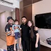 Momen Akur Nathalie Holscher - Aripat dan Sule Saat Jenguk Adzam Panen Pujian