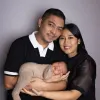 Momen Newborn Photoshoot Anak Ade Govinda Ketika Berusia 12 Hari, Bertema Musik