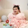 Momen Ultah Pertama Aisha Anak Yislam, Dekor Pastel dan Gaun Pink