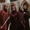 Momen Umrah Nagita Slavina Bersama Caca, Nisya, dan Syahnaz