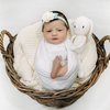 6 Potret Baby Guzel Anak Ali Syakieb dan Margin Wieheerm yang Kini Berusia 1 Bulan, Cantik Banget Bak Putri Turki - Suka Tersenyum Saat Tidur