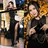 8 Foto Jessica Mila Bergaya Glamor dan Berkelas Hadir di Event DIOR, Pakai Dress Hitam dengan High Slit Pamer Kaki Jenjangnya!