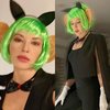8 Potret Kostum Unik Halloween Tamara Bleszynski Pakai Wig Hijau Neon, Gaya Aktris Berusia 46 Tahun Ini Bikin Pangling!