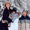 8 Potret Super Mom Jennifer Bachdim Main Salju Bareng Anak-Anaknya di Jerman, Baby Kiyoji Nggemesin Banget!