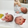 9 Potret Perdana Nagita Slavina Memandikan Baby Rayyanza, Kini Mulai Sadar Kamera - Mata Bulatnya Curi Perhatian