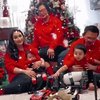 BTS Pemotretan Natal Keluarga Ahok - Puput, Riweuh Tapi Seru Karena Yosafat dan Sarah