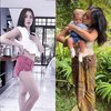 Deretan Foto Jessica Iskandar Momong Baby Dom, Hot Mom Pamer Body Langsing Pasca Melahirkan Anak Keduanya