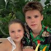 FOTO: David & Victoria Beckham Ajak Anak-Anaknya Liburan Seru ke Italia