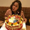 FOTO Kue Tart Berfoto Jaiko, Jadi Kejutan Ulang Tahun Okky Lukman