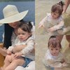 Gayanya Makin Centil, 8 Potret Asmirandah Ajak Baby Chloe Main ke Pantai - Bayi Bule Yang Nggak Takut Panas