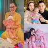 Hot Mom Idaman, 8 Potret Nella Kharisma Momong Baby Gendhis - Tetap Cantik Meski Pakai Daster dan Tanpa Make Up