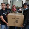 Potret Wartawan Jakarta Bergerak Untuk Semeru Salurkan Bantuan Langsung ke Warga Terdampak Erupsi