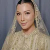 Potret Busana Haviza Devi Anjani di Acara Pengajian Jelang Nikah, Nuansa Pastel Bikin Makin Cantik