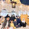 Potret Keluarga Oki Setiana Dewi, Menyambut Malam ke-27 Ramadan di Masjid Al-Azhar Kairo