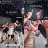 Potret Keseruan Cut Meyriska dan Roger Nonton Konser Maroon 5 di Malaysia
