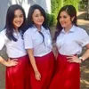 Tiga Mantan Artis Cilik Ini Cantik - Kece Pakai Baju Anak SD