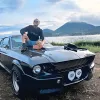 Serunya Denny Caknan Touring ke Bali Pakai Mobil Klasik