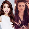 Bukan Cuma Cinta Laura, Park Shin Hye Juga Pose Bareng Selena Gomez
