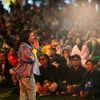 Jazz Gunung Slamet 2024 Sempat Ditunda Karena Hujan, Tetap Meriah - Dibuka oleh Cresensia Naibaho