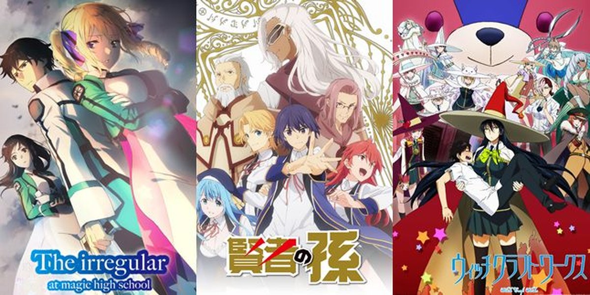 9 Rekomendasi Anime Magic dengan Kekuatan Sihir Paling Menarik 