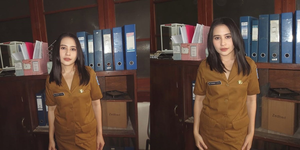 Prilly Latuconsina Tampil Berbeda dengan Seragam ASN di Film 'DANUR'