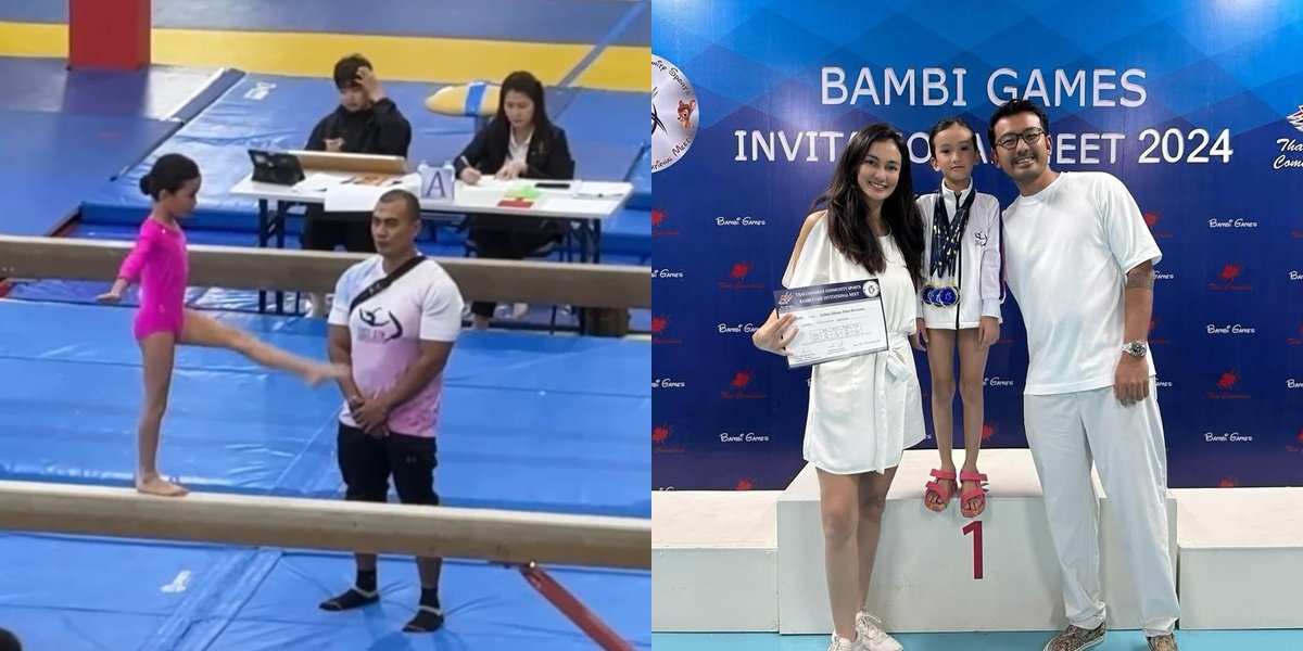 7 Potret Salma Jihane Anak Rio Dewanto dan Atiqah Hasiholan Ikut Kejuaraan Gymnastic di Bangkok, Berhasil Bawa Pulang 4 Medali Emas