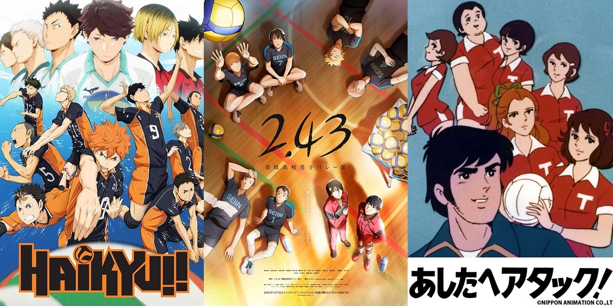 8 Rekomendasi Anime Voli yang Penuh Keseruan, Bisa Jadi Hiburan Akhir