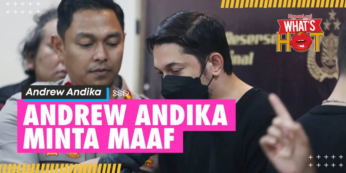 Andrew Andika Minta Maaf Kepada Anak & Istri Usai Urinnya Dinyatakan ...