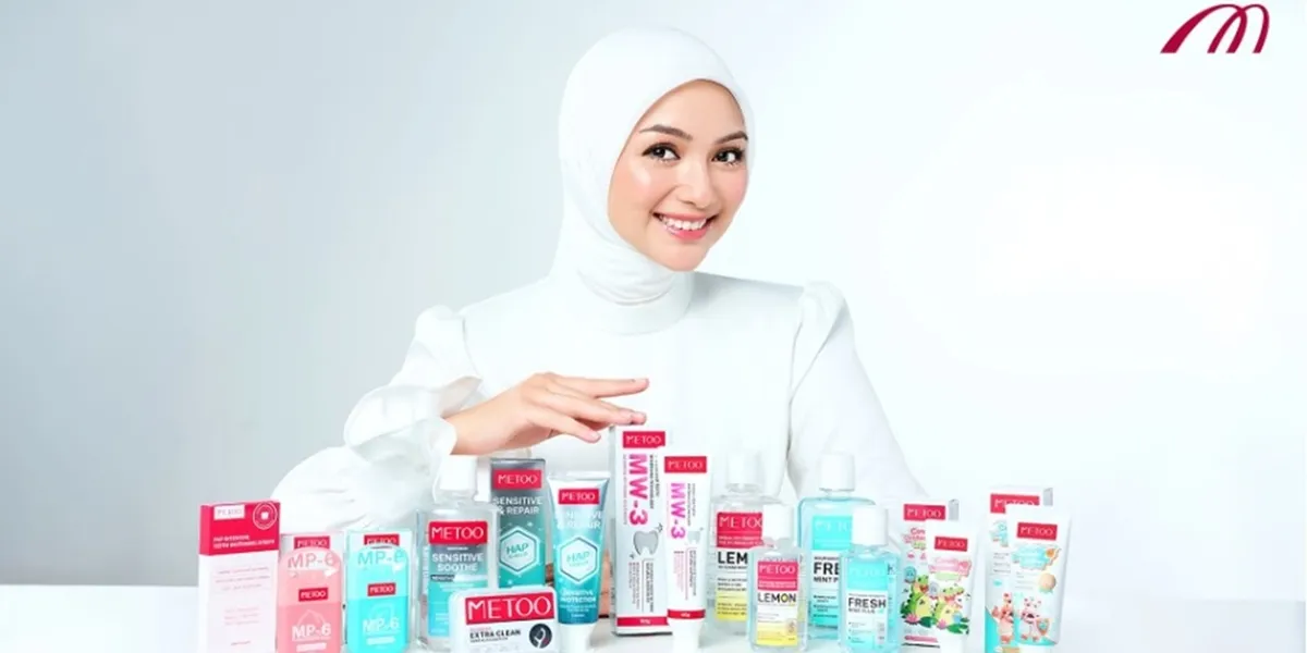 Citra Kirana jadi Wajah Baru METOO, Bawa Vibes Positif buat Senyum Sehat Keluarga