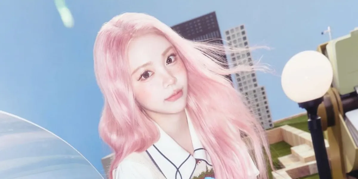 Model Rambut Carmen Comeback Rude Carmen Hearts2hearts Tampil Dengan Rambut Pink, Ternyata ...