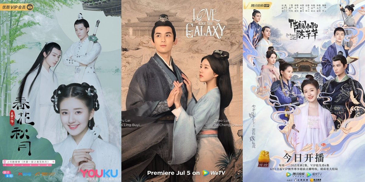 7 Drama Zhao Lusi Bergenre Emperor dan Fantasi, Semuanya Populer