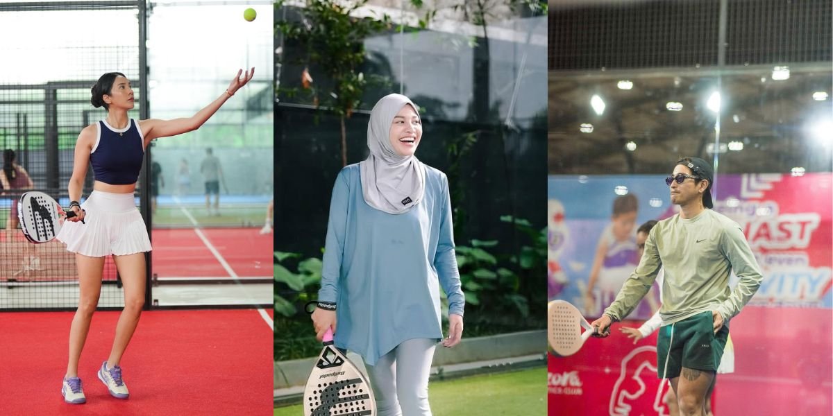 Eksistensi Olahraga Padel di Kalangan Selebriti Indonesia, Segini Biaya yang Perlu Dikeluarkan..