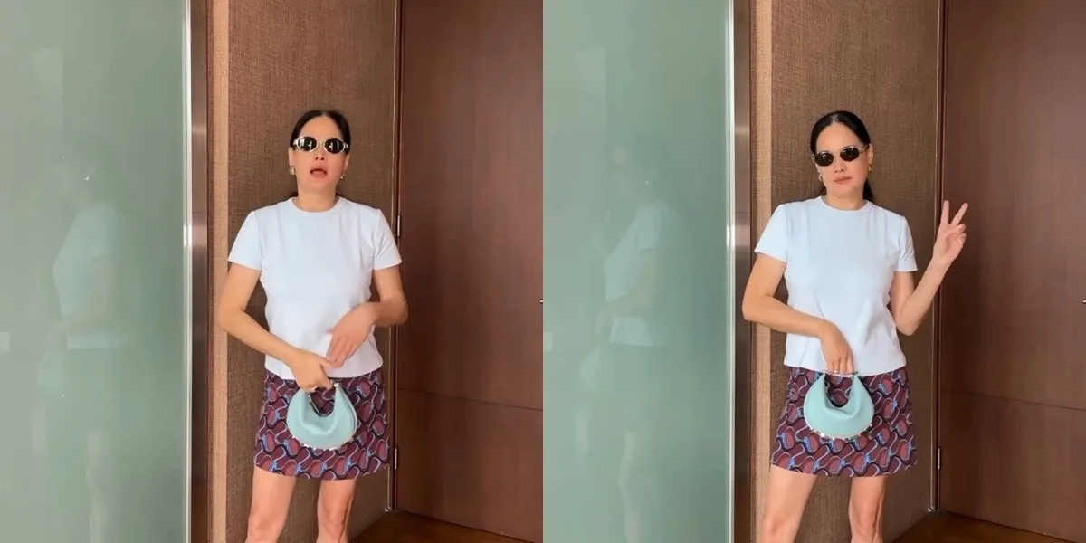 Gaya Donna Harun saat Akan Kumpul dengan Sahabat Curi Perhatian ...