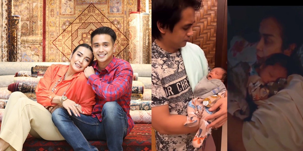 Kini Punya Bayi, 7 Potret Jennifer Jill dan Ajun Perwira yang Tengah Bahagia - Begadang saat Anak Terbangun