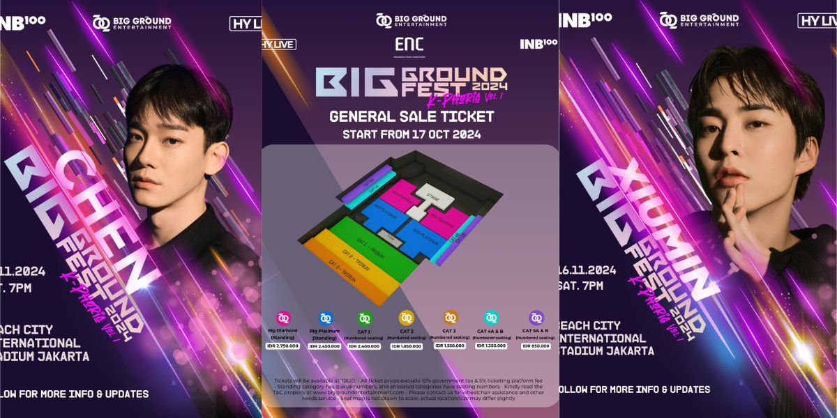 Konser Big Ground Fest – K-Phoria VOL 1 Persembahan Big Ground Entertainment Untuk Pencinta K-Pop Tanah Air