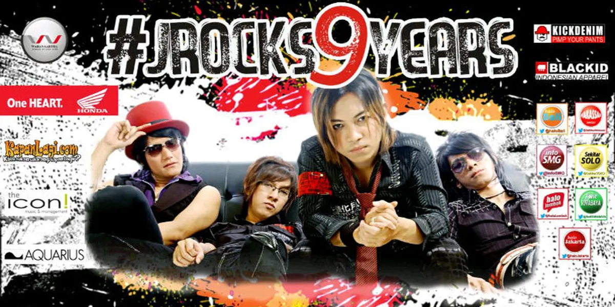 [Live] Happy 9th Birthday, J-Rocks! - KapanLagi.com