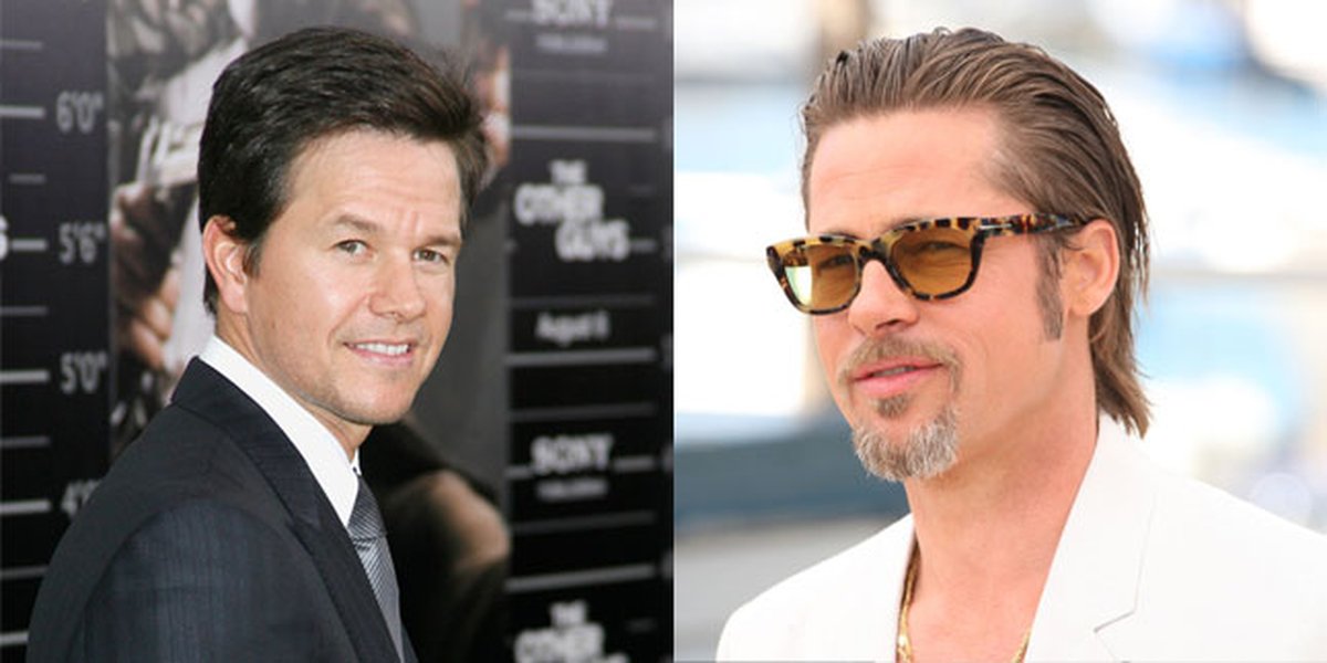 Mark Wahlberg Brad Pitt Seperti Christian Grey