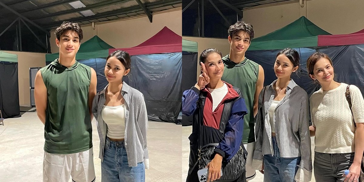 Momen Anak Maudy Koesnaedi dan Anak Cut Tary Foto Bareng, Disebut Cocok - Ganteng dan Cantik